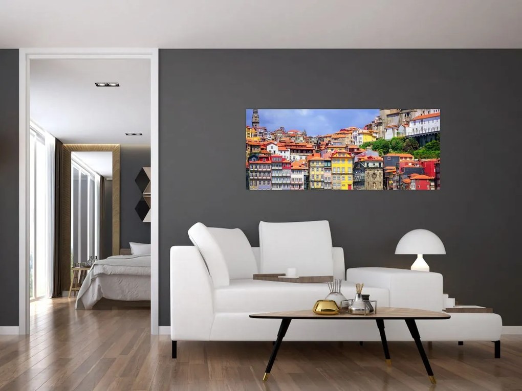 Tablou - Ribeira, Portugalia (120x50 cm)