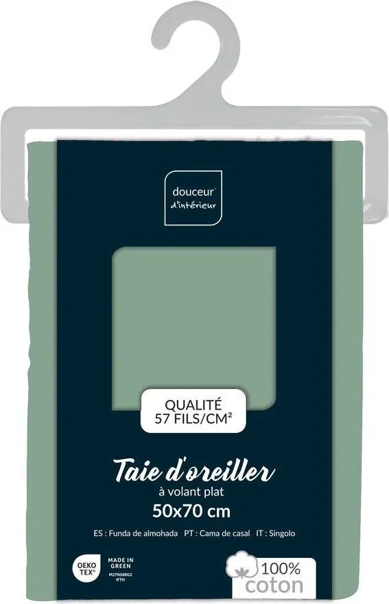 Față de pernă din bumbac 50x70 cm Lina – douceur d'intérieur