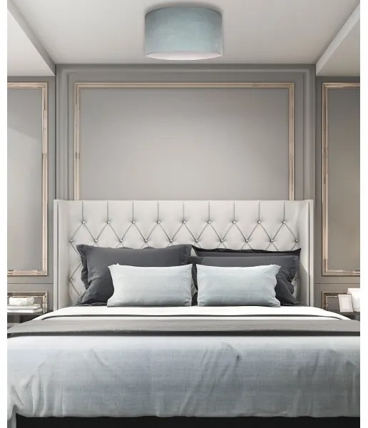 Duolla - Plafonieră BRISTOL 1xE27/15W/230V d. 45 cm verde/albă