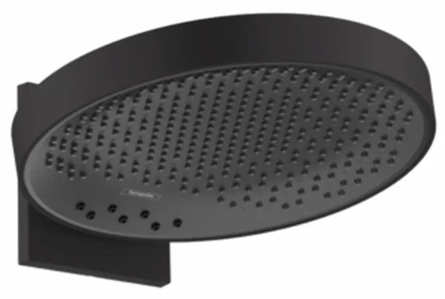 Palarie de dus Hansgrohe Rainfinity 360 cu 3 jeturi, negru mat fara Ibox