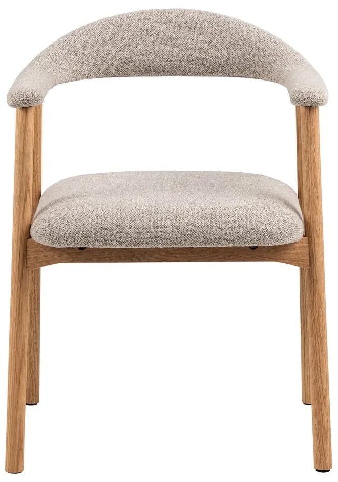 Scaun de dining bej/în culoare naturală Addi – Actona