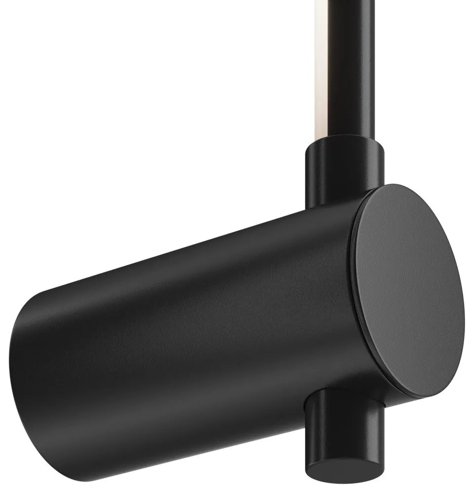 Aplica de perete LED design liniar Rotta negru 90,5cm
