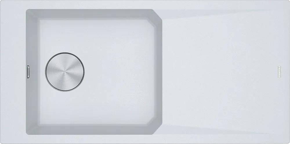 Chiuveta bucatarie fragranite Franke FX FXG 611-100, 1000x500mm, Bianco