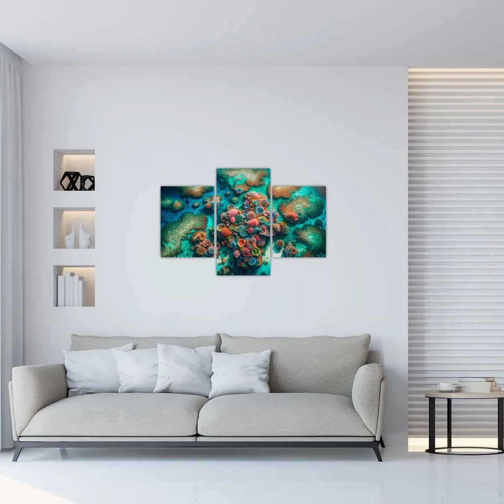 Tablou - Priveliște spre mare (90x60 cm)