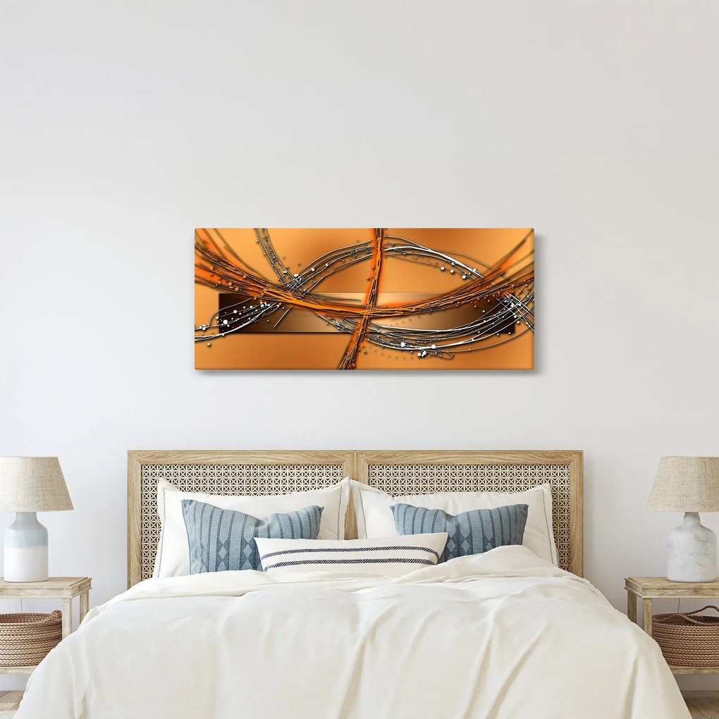 Tablou abstact (120x50 cm)