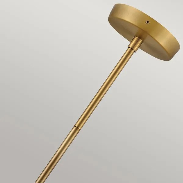 Lustră pe tijă Hinkley HK-CEDRIC-P-M-BR CEDRIC 2xE27/60W/230V d. 33 cm alamă