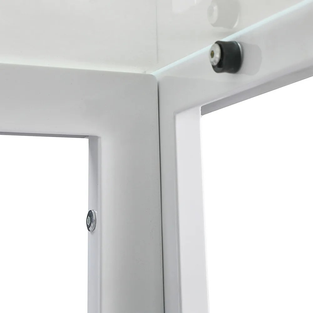 Nuvia 6+1 set de luat masa alb-alb