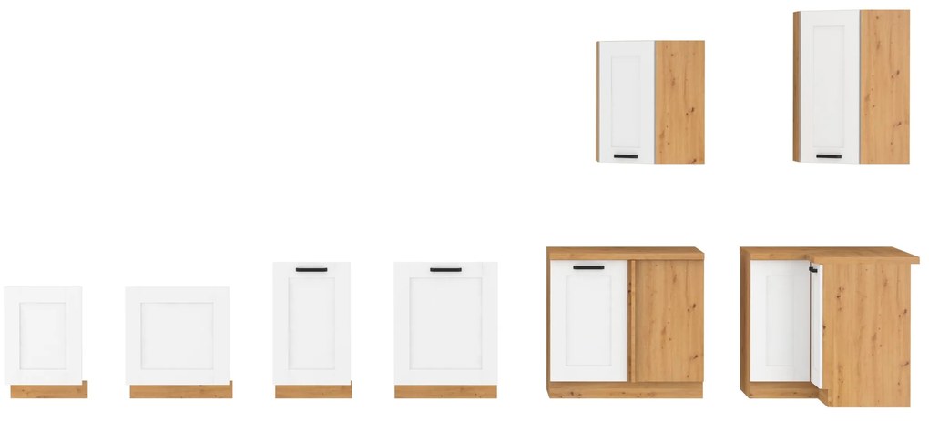 Dulap de bucătărie pentru alimente Lucid 60 DP 210 2F. 1041005