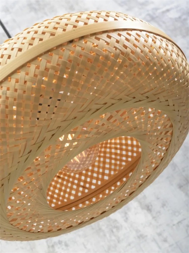 Lampadar eco din bambus Palawan natur, 40x15cm
