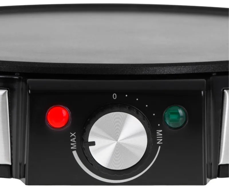 Aparat electric pentru clatite Adler AD 3058, 1600W, 30 cm, Ustensile, Negru