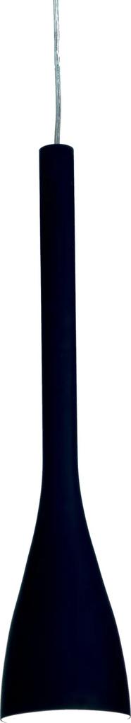 Suspensie Ideal Lux Flut SP1 Small, 1x60W, 10.5x44-110cm, negru