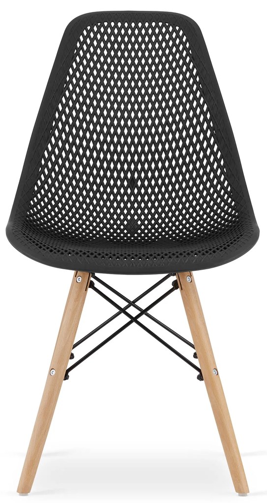 Scaun negru TROY