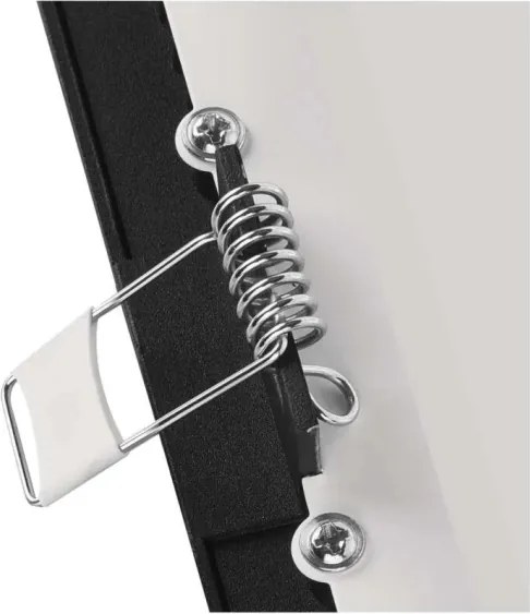 Plafonieră LED încastrată NEXXO, 18W, 230V, 3000/3500/4000K, negru, 22,5 x 22,5 cm