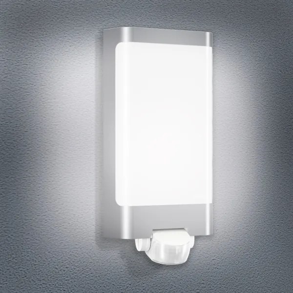 STEINEL 010461 - Lampa LED exterior cu senzor L240LED LED/7,5W inox IP44