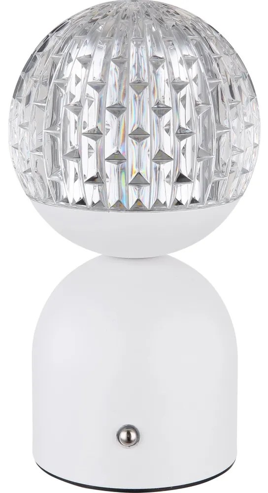 Globo 21007W - Lampă de birou LED tactilă JULSY, dimabilă, 2,5W, albă