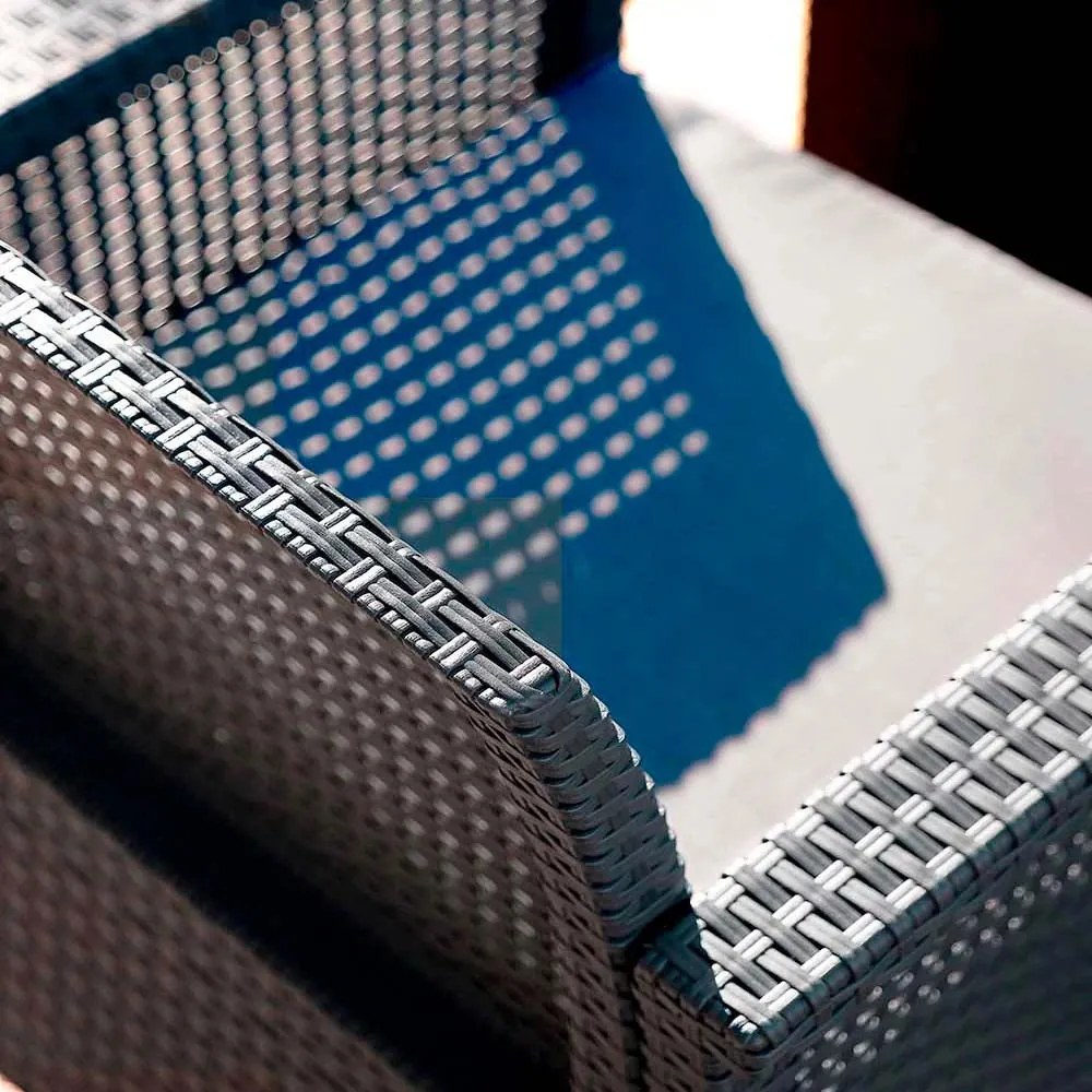 Scaun de grădină Venus din plastic, grafit