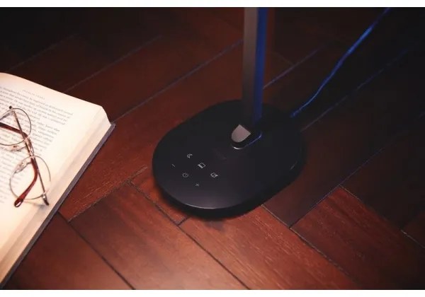 Philips LED lampă de birou tactilă SWORD, dimabilă, 12W, 230V, 2700-6500K