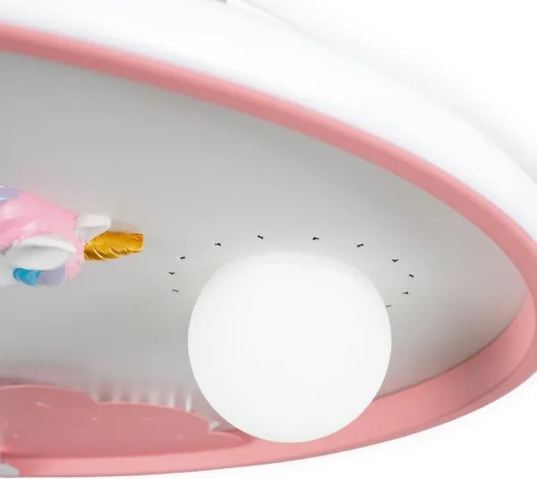 Brilagi - Plafonieră LED reglabilă pentru copii UNICORN/68W/230V 3000-6000K + telecomandă