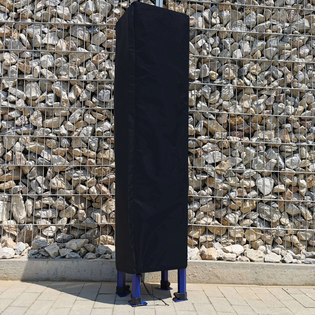 Pavilion de grădină 2x3m - fara 3 pereti - Albastru