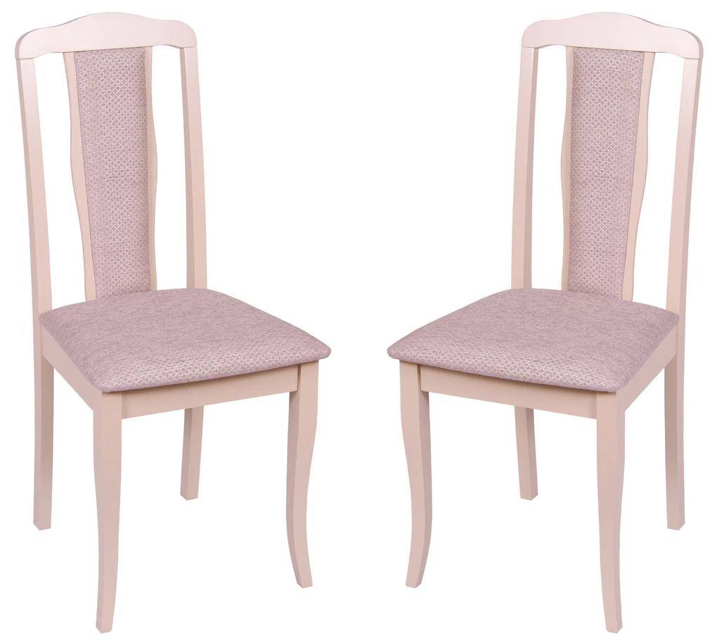 Set 2 scaune din lemn de fag SEVILLA, Beige/Regent plain 03