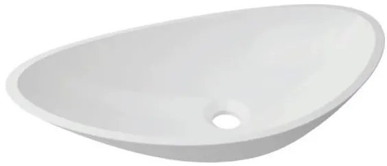 Lavoar oval Cast Marble Anda 564x323xH173 cm fara preaplin 630400060003