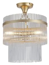 Searchlight 11300-3GO - Plafonieră aplicată LARA 3xE27/60W/230V