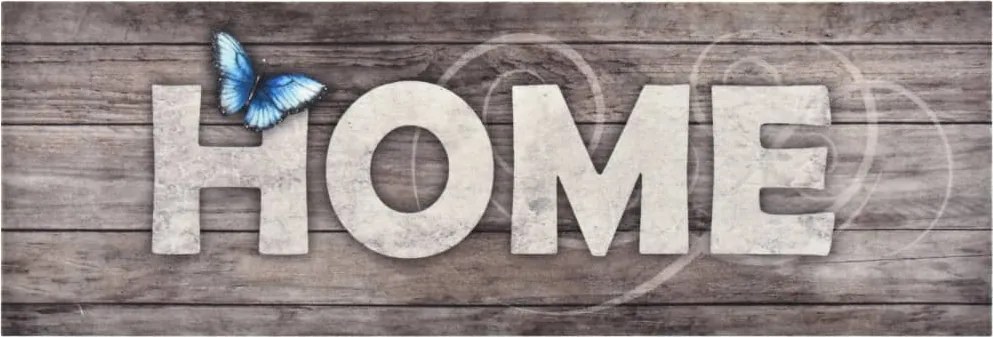 vidaXL Covoraș de bucătărie lavabil, 45x150 cm, model Home