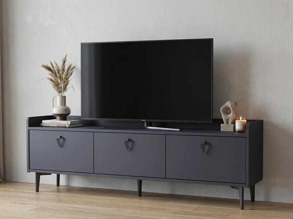 Comoda TV PIENA, antracit