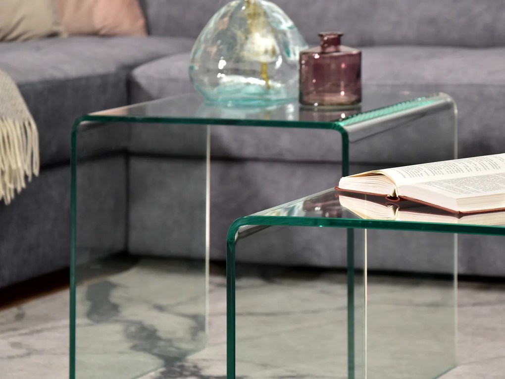Măsuță de cafea Duvo (transparent ). Promo -24%. 1111904