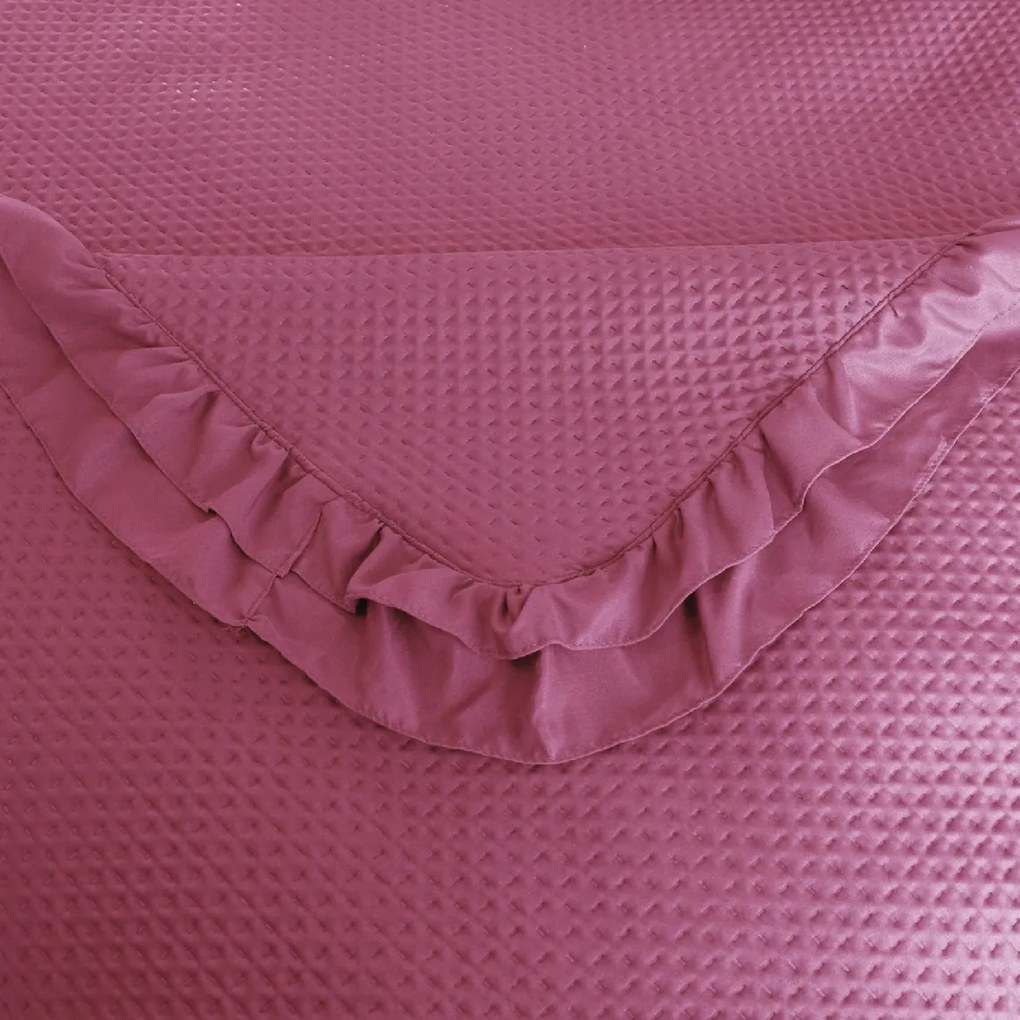 Cuvertura de pat MONTEGO, roz inchis Dimensiune: 170 x 210 cm