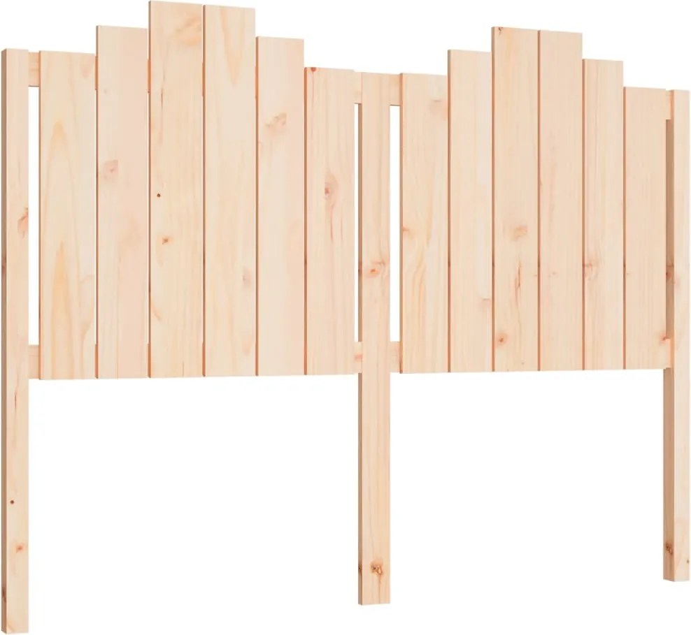 vidaXL Tăblie de pat, 141x4x110 cm, lemn masiv de pin