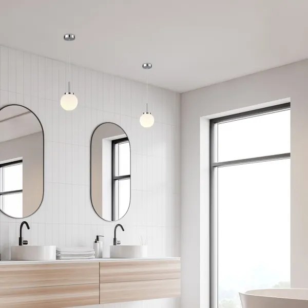 Lustră pe cablu TOGO 1xE14/40W/230V crom lucios Rabalux 75007