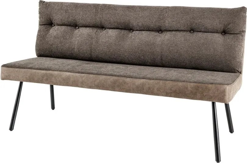 Bancheta moderna BIG GEORGE 160cm maro taupe