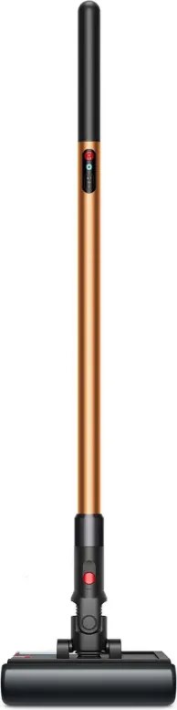 Aparat vertical pentru curatare umeda Dyson PencilWash WR04 637239-01, 300/340 ml, 30 min, 100 m², 2 moduri, Autopropulsie, Inclinare de 170°, LED, Negru/Auriu