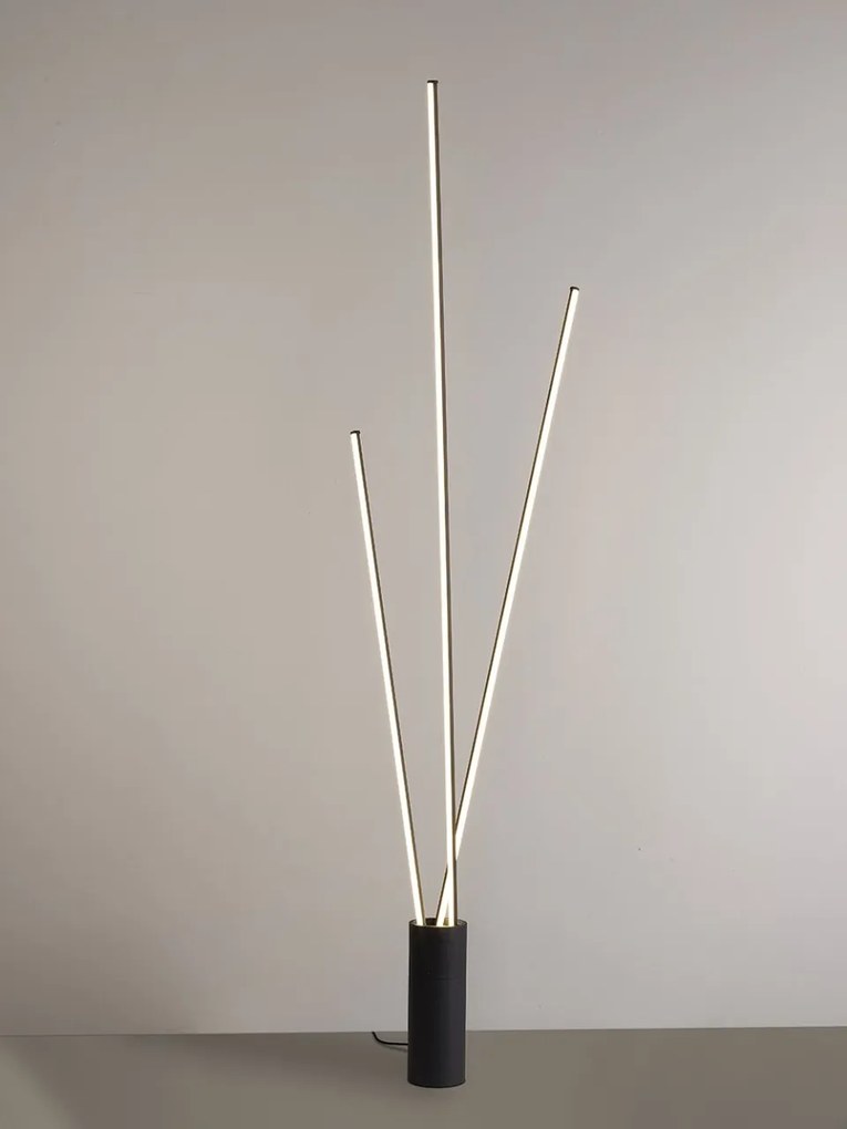 Lampadar LED design modern minimalist VERTICAL 60W negru