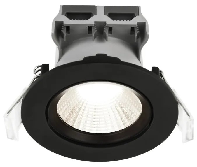 Set de 3 spoturi incastrabile LED dimabil Fremont 3-Kit 4000K negru