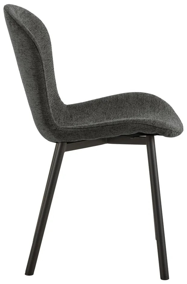 Scaun de dining gri închis Esra – Actona