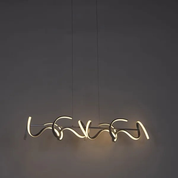 Leuchten Direkt 19033-21 - Lustr LED dimabil CURLS LED/40,8W/230V pe cablu