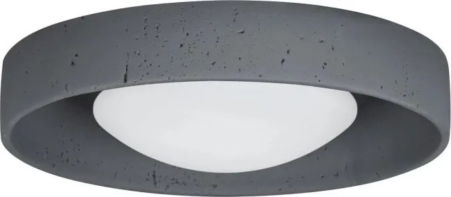 Plafoniera exterior din ciment gri IP54 MOSS LED