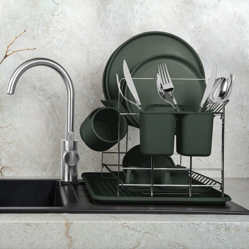 BerlingerHaus Scurgător pentru vase Matte Green