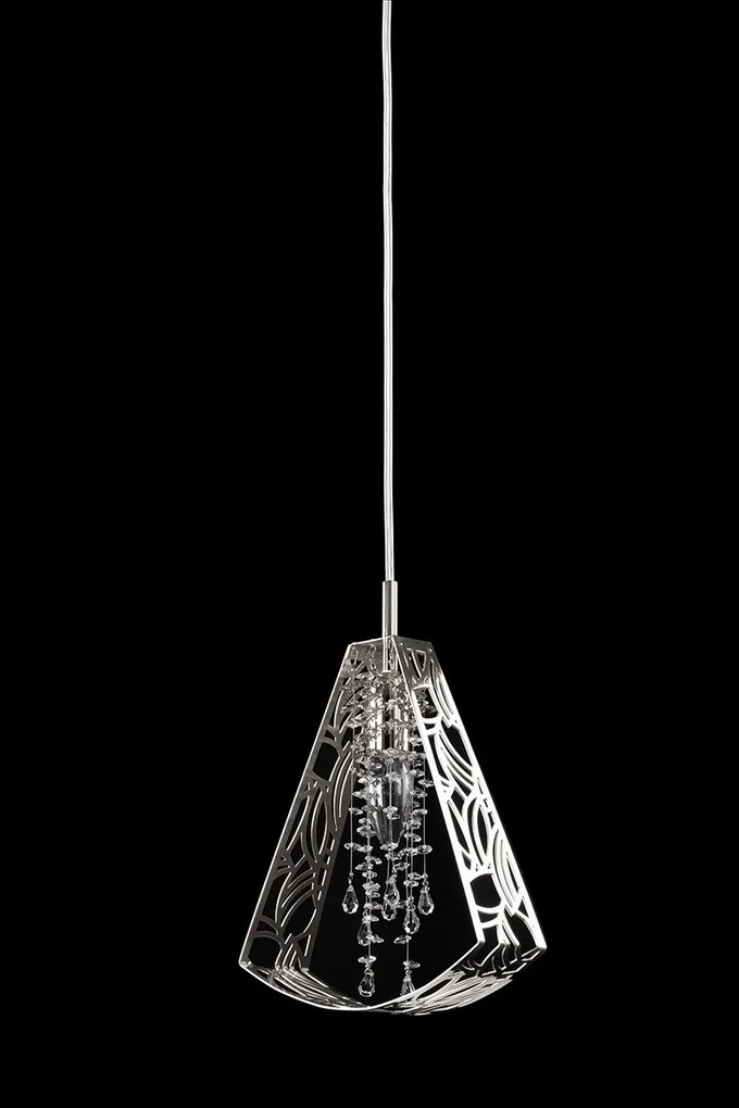 Lustra, Pendul cu model design minimalist SWING 01+Cristal Bohemia Exclusive