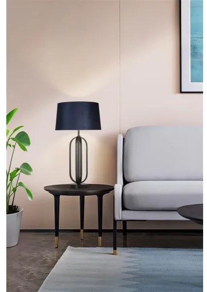 Searchlight EU91101AZ - Lampă de masă CHIC 1xE27/60W/230V, albastră