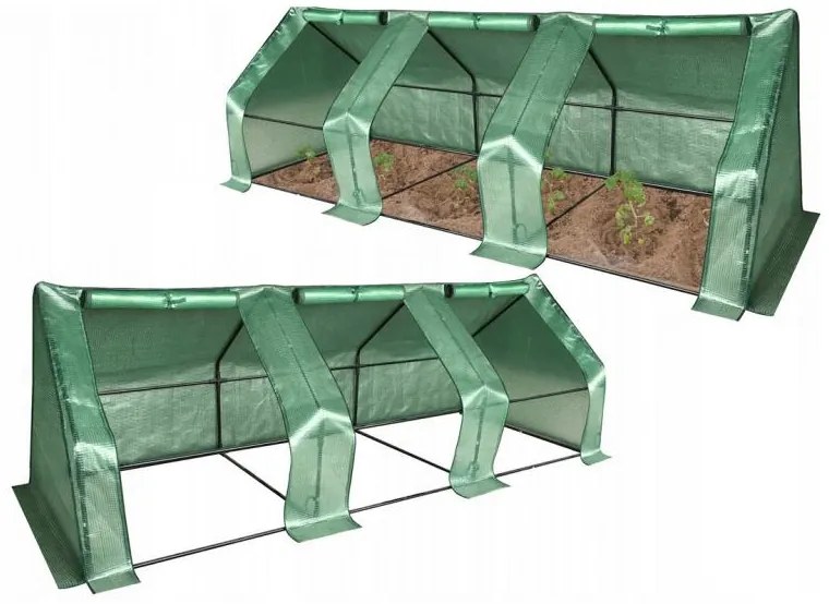 Recipient practic pentru grădină cu dimensiunile 95 x 95 x 295 cm