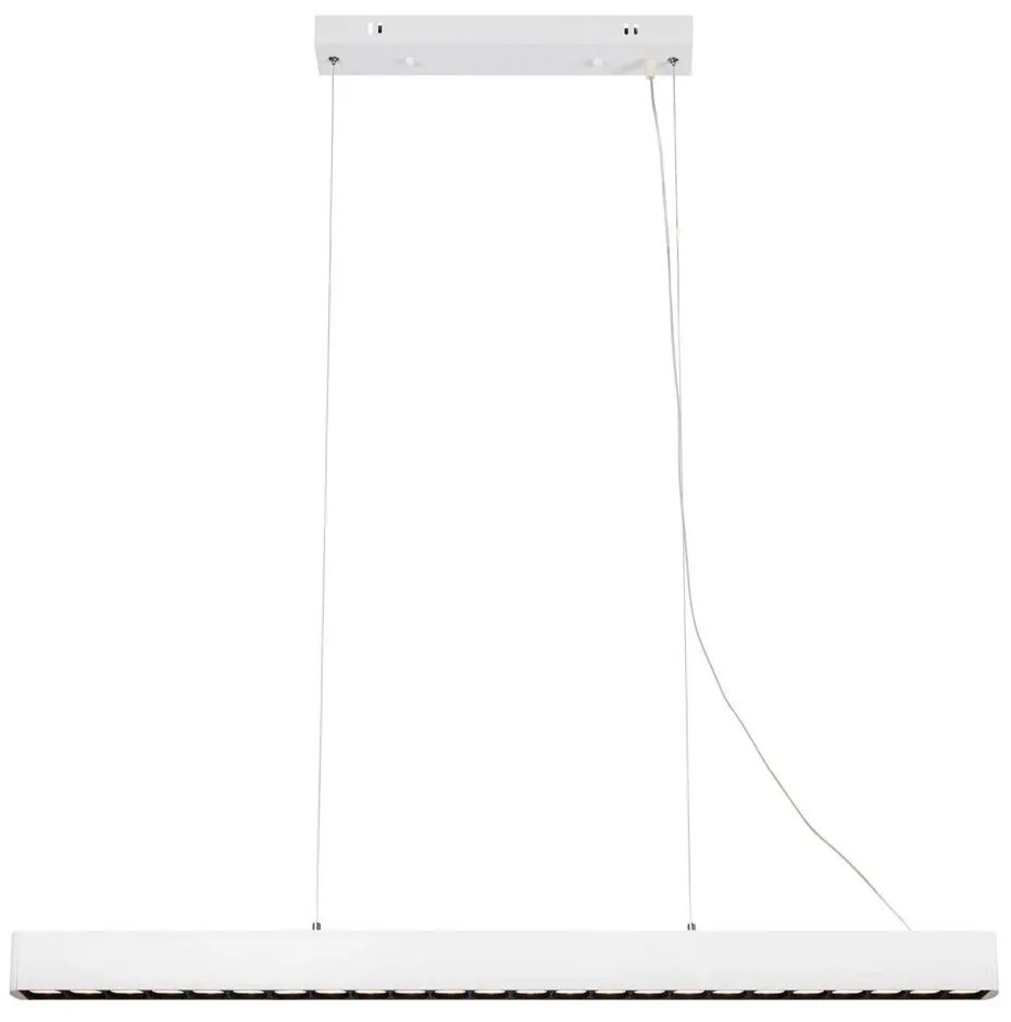 Lustră albă LED cu abajur din metal Plano – Markslöjd