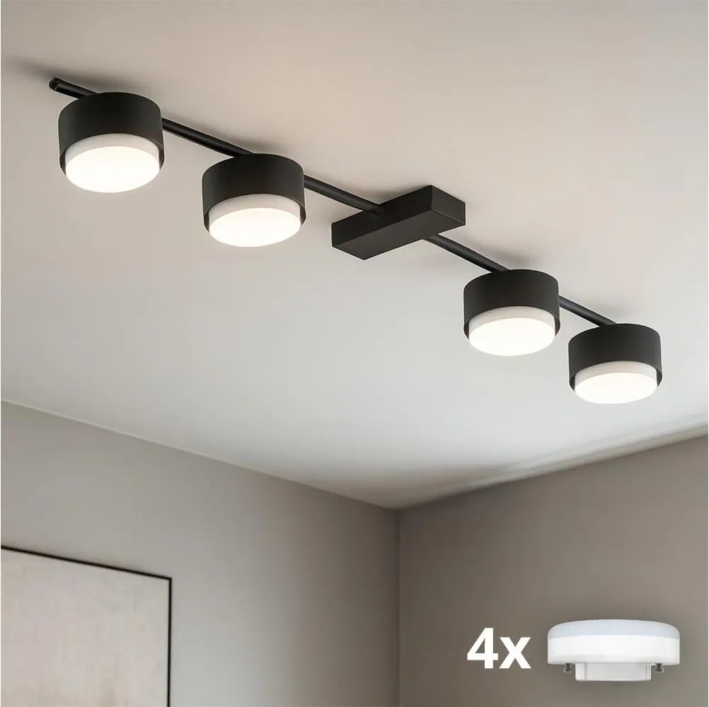 Brilagi - Spot LED MONO 4xGX53/30W/230V negru