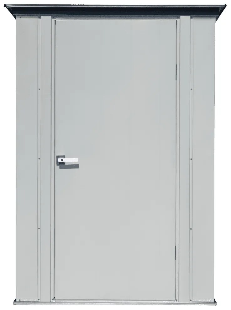 Căsuță metalică 1,2 x 0,9 m Spacemaker Arrow gri deschis