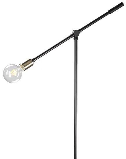 Lampadar ONLI ASTE 1xE27/15W/230V negru/auriu