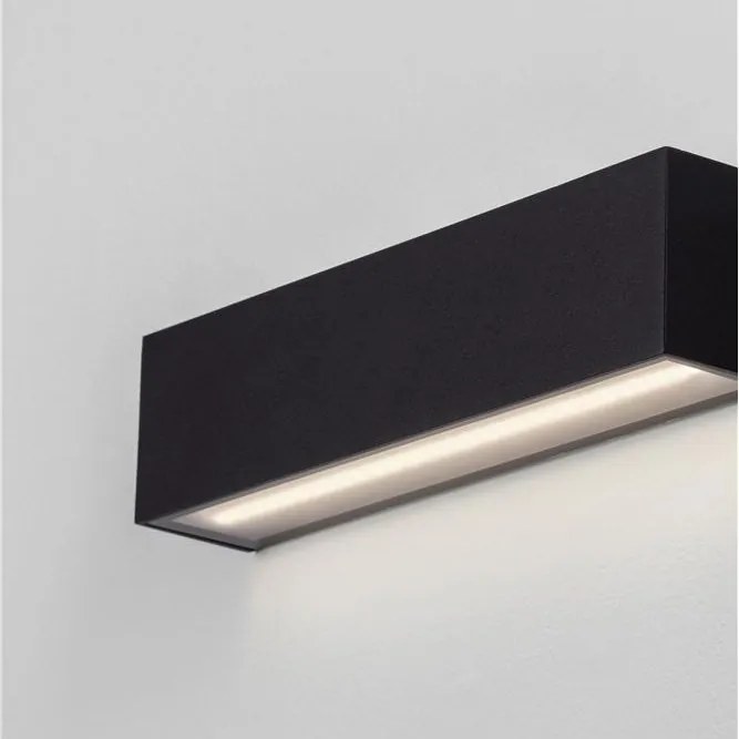 Aplica perete exterior LED IP65 ALLURE negru