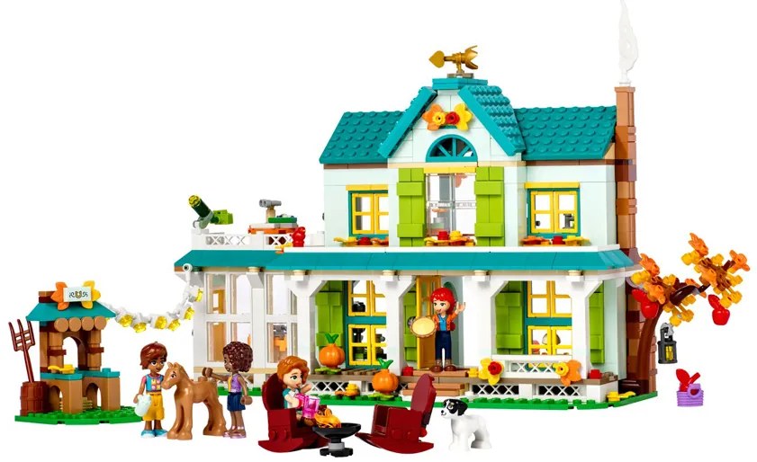 Set de construit LEGO Friends, Casa lui Autumn, 853 piese