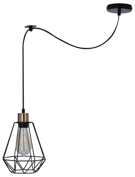 Lustră pe cablu PRIMO 1xE27/60W/230V